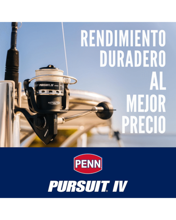 Penn Pursuit IV 8000 Carrete De Pesca Giratorio Frontal: Potencia y Precisión en Cada Lance - Image 2